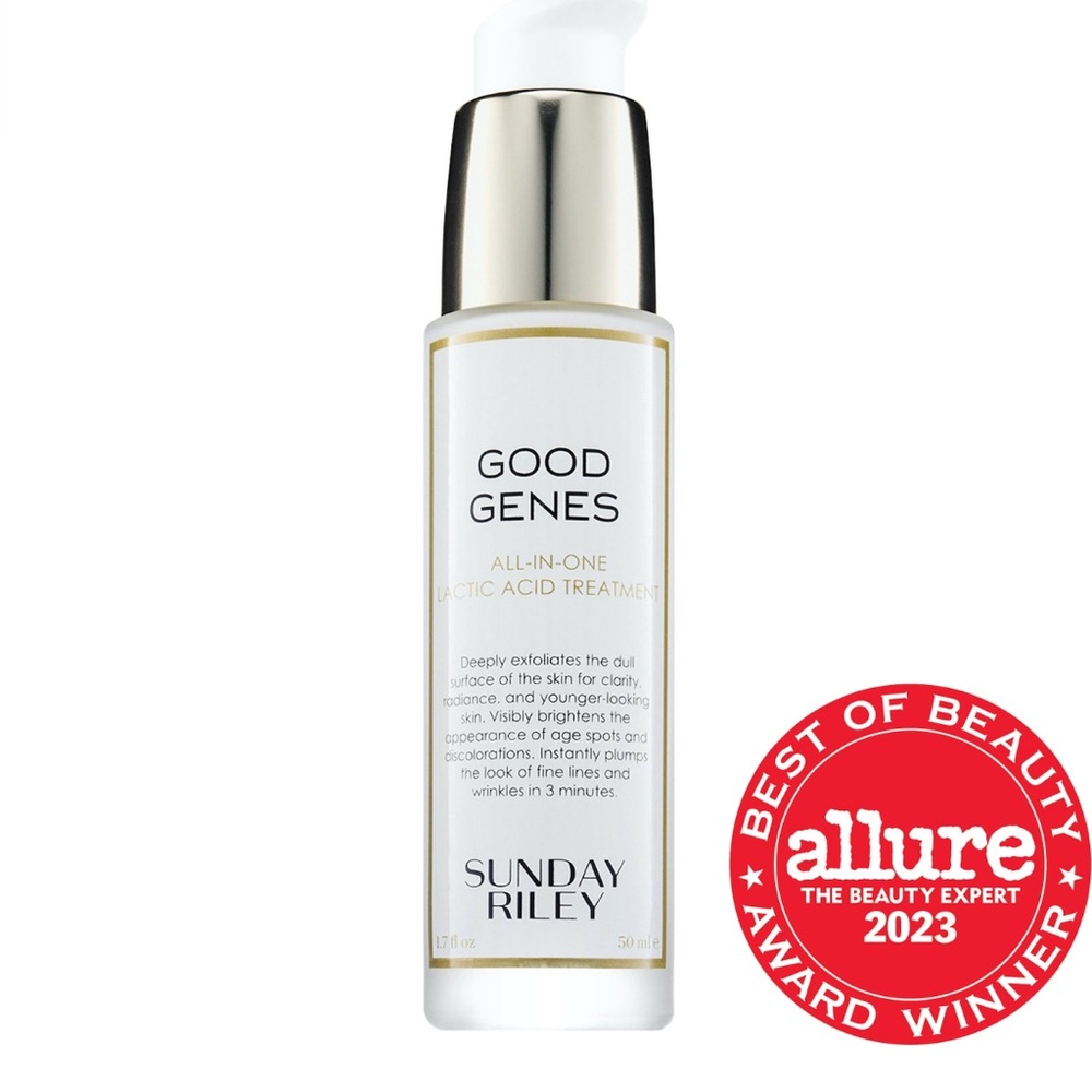 Never Used Sunday Riley Good Genes AHA Lactic Acid Treatment Serum